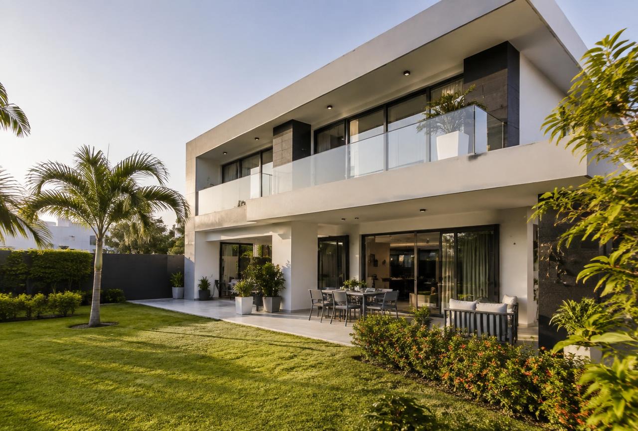 Villa moderne avec jardin à Abidjan proposée par AM IMMO